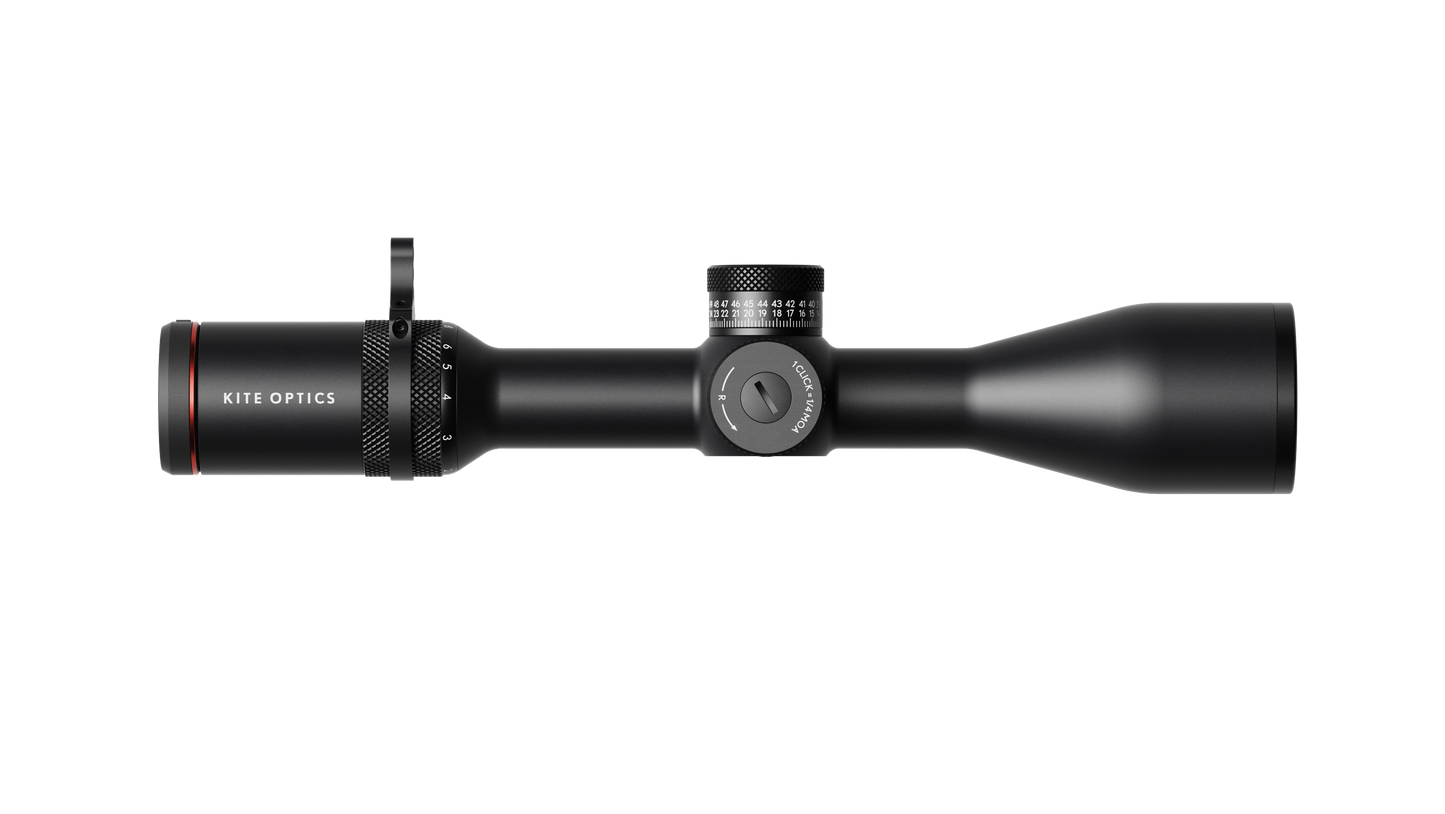 Kite Optics B6 LR 3-18x50 Ret 4Ai Riflescope
