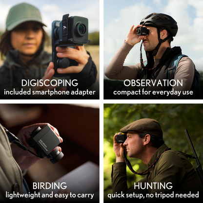 Kite Optics Stabi One - 10x20 Stabilized Monocular -  AAA Battery
